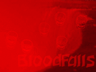 BloodFalls Wallpaper Halloween Wallpaper screenshot